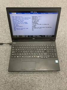 ジャンク品 NEC VersaPro VX-2 Core i5-8350U／メモリ4GB／HDDなし/DVD/ 現状渡し090406