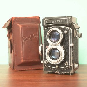 完動品◎RICOHFLEX DIA L 露出計付き 二眼レフ フィルムカメラ 70