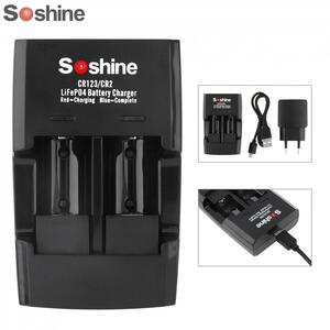 Soshineのスマートインテリジェント急速バッテリー充電器LiFePO4 3.2V