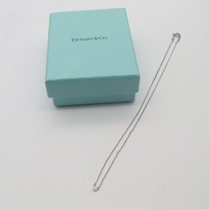 ◎ティファニー tiffany&co. ネックレス / AG925 約1.7g/ ダイヤ ダイヤモンド アクセサリー 箱付き◎KI