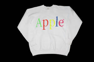 80’S APPLE CREWNECK SIZE XL MADE IN USA ビンテージ アップル クルーネック