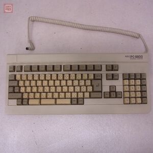 1円〜 動作品 NEC PC-8801 TYPE B キーボード 日本電気 難あり【20