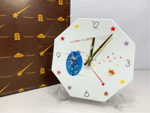 希少　掛時計　置き時計　TAKAKO　ファンシー　メルヘン　昭和レトロ　ヴィンテージ雑貨　動作品 5858 08