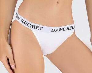 DAME SECRET スポーツ ショーツ 白 色 Mサイズ ビキニ スポーツ ジム アスリート トレーニング 下着