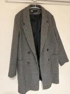 即購入可！　ZARA コート　総柄