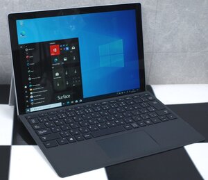 NoT779★Microsoft Surface Pro5 Core i5 7300U 2.6GHz/8GBRAM/SSD256GB/Win10Pro64bitリカバリ済 キーボードカバー付属 希少LTE対応モデル