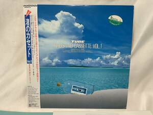 □邦楽LP TUBE/渚のカセット Vol.1 帯付 ライナー有 ステッカーシール有