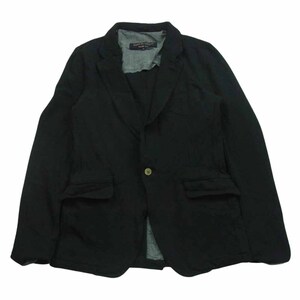 COMME des GARCONS HOMME PLUS コムデギャルソンオムプリュス AD2004 PO-J087 ポリエステル 1B テーラード ジャケット S【中古】