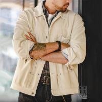 XL ベージュ コーデュロイジャケット シャツジャケット カバーオールジャケット メンズ ワーク typeII JACKET アメカジ 大きいサイズ コ