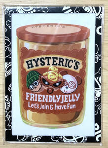 即決☆ヒスミニ☆正規品☆新品☆シール☆ステッカー☆FRIENDLY JELLY☆非売品☆ヒステリックミニ☆HYSTERICMINI