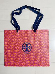 トリーバーチ 「TORY BURCH」ショップ袋 ブランド紙袋 ピンク系 ショッパー袋　ショッピング袋　手提げ袋