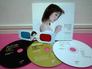 K-POP♪ チャン・ナラ Jang Nara 6集「Dream of Asia」韓国盤2CD+VCD+3Dメガネ 廃盤！レア入手困難！※CD確認済み/VCD未確認ジャンク扱い※