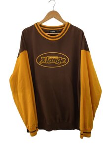 X-LARGE◆スウェット/XL/コットン/BRW/無地/101223012011