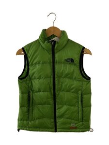 THE NORTH FACE◆ダウンベスト/S/ナイロン/GRN/無地/NDW18804