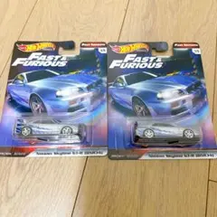 ホットウィールHotwheels スカイラインGTR34 R34ワイルドスピード