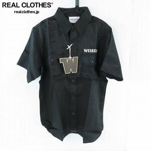 ☆(2)【未使用】WEIRDO/ウィアード HY GEAR - S/S SHIRTS/シャツ BLACK WRD-19-SS-02/L /LPL