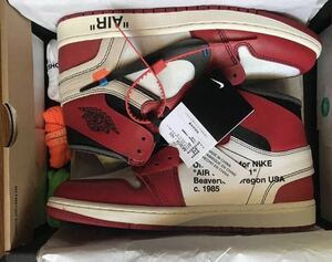 エアジョーダン 1 オフホワイト ザ テン THE 10 off-white x Nike AIR JORDAN 1 Chicago