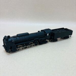 E3471★中古品★HOゲージ　Adachi アダチ製　国鉄型蒸気機関車　D62 鉄道模型★ジャンク品★同梱不可