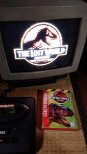 ジャンク品SEGAジェネシスThe Lost World: Jurassic Park