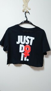 NIKE Just do it ロゴTシャツ　ブラック