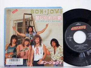 Bon Jovi「You Give Love A Bad Name」EP（7インチ）/Mercury(7PP-211)/洋楽ロック