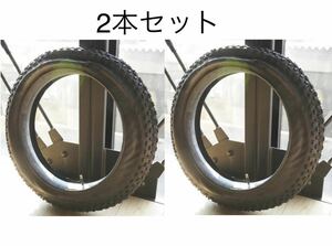 【新品・未使用】CHAO YANGファットタイヤ20×4.0 オフロードブロックタイヤ/2本セット ファットバイク eバイク 電動アシスト自転車