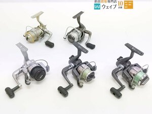 シマノ 00 バイオマスター 2500 MGS、アブガルシア カーディナル SX 2000S、リョービ サイノス XS 700 ZM-T 等 計5点セット