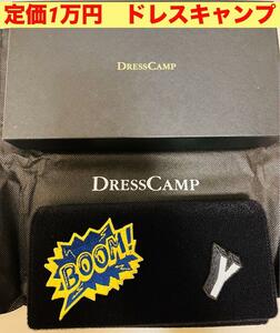 定価1万円　DRESSCAMP 長財布 BOOM! 付け替え可能ワッペン　新品未使用