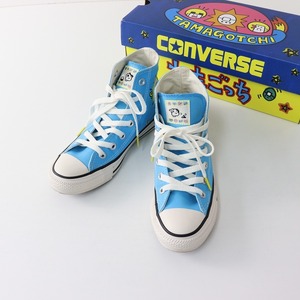 コンバース CONVERSE ALL STAR TAMAGOTCHI HI オールスター たまごっち ハイカット スニーカー 22.5cm/ブルー【2400014122688】