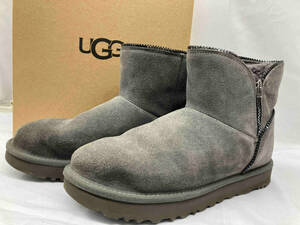 UGG アグ W MINI FLORENCE 1110697-CHRC-09 ショートブーツ グレー USA 9 約26cm