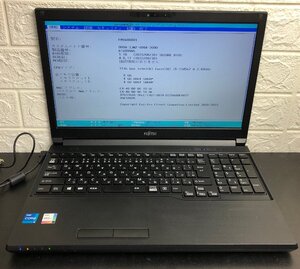 1円～ ■ジャンク 富士通 LIFEBOOK A5511/G / 第11世代 / Core i5 1145G7 2.60GHz / メモリ8GB / NVMe SSD 128GB / 15.6型 / OS無 / BIOS可