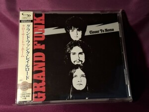 SHM-CD♪GRAND FUNK RAILROAD/CLOSER TO HOME♪デジタル・リマスター&ボーナス・トラック4曲追加収録/1970年傑作3rd