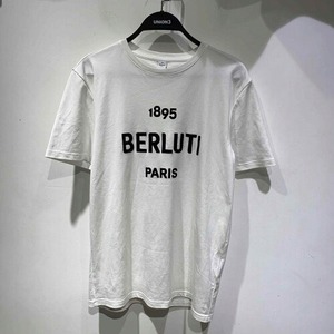 BERLUTI 21ss FRONT LOGO TEE Size-XS R18JRS50JAEK ベルルッティ フロントロゴ 半袖Tシャツ