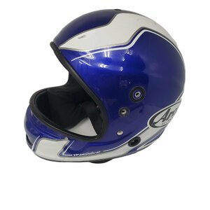 Arai アライ 競艇 ボートレース ヘルメット AH-1010型 サイズS 55-56cm 　ヘルメット　青/白　希少