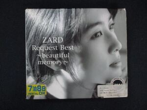 1163∴レンタル版CD ZARD Request Best-beautiful memory-/ZARD