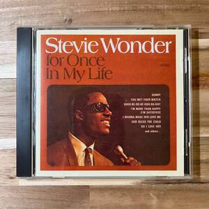 【 CD STEVIE WONDER / for Once In My Life 】 3746352342 / 詳細不明(USA? レア?)　中古CD　同梱可