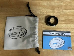 【美品】THOMSON トムソン SEATPOST COLLAR シートポスト カラー シートクランプ [ブラック] 31.8mm