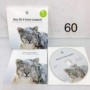 5SC136 Mac OS X 10.6.3 Snow Leopard インストールディスク 中古 現状品