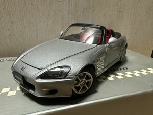 ミニカー HONDA S2000 エブロ製 1/24 シルバー