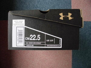 UNDER ARMOUR（アンダーアーマー）　「UA BAG X LEVEL SCRAMJET」SIZE　22.5cm　●新品未使用品●　