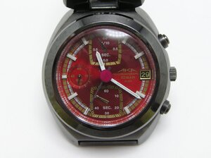 ★ハローカメラ★1円スタート 3766 SEIKO セイコー ALBA AKA V657-6040 クロノグラフ メンズ 腕時計 ジャンク 要修理 10BAR