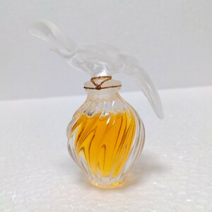 未使用 ニナリッチ レールデュタン パルファム 7.5ml ラリック ボトル 2羽鳩 NINA RICCI L