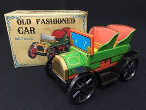 デッドストック T.P.S. OLD FASHIONED CAR クラシックカー ブリキ ミニカー トープレ 日本製 昭和