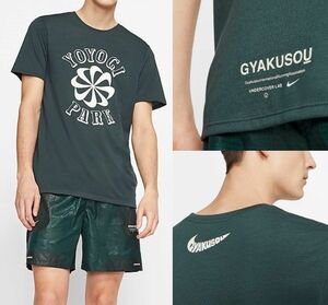 残少 XS NIKE NRG GYAKUSOU SS Tシャツ 検 ランニング アンダーカバー UNDERCOVER ギャクソウ レディース人気 半袖 モスグリーン 深緑