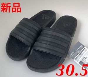 新品未使用 送料無料 30.5cm adidas アディダス アディレッタ ブースト adilette boost 黒 US12 サンダル EH2256