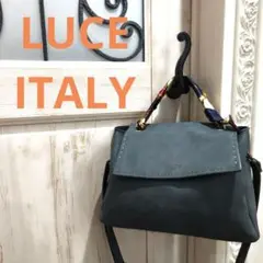 LUCE ITALY 2WAY ハンド 　トート　ショルダー　バッグ　スカーフ