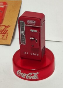 コカコーラ　ミニチュア　自動販売機　自販機　冷蔵庫　中古品