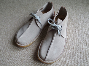 【未使用】クラークス　デザート　トレック　サンド　スエード　CLARKS DESERT TREK　SAND SUEDE　 参考：ブーツワラビ―ナタリー