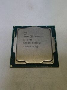 (BIOS確認済み) CPU Intel Core i7 8700(第8世代) 3.20GHz/Max4.60GHz No.14