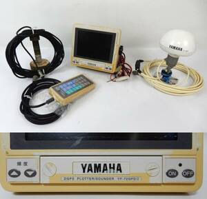 【YAMAHA】ヤマハ ROYAL 魚探 DGPS PLOTTER SOUNDER YF-72GPDⅡ/D-500他 まとめて 動作未確認 中古品 JUNK 現状渡し 返品不可 部品取り等に